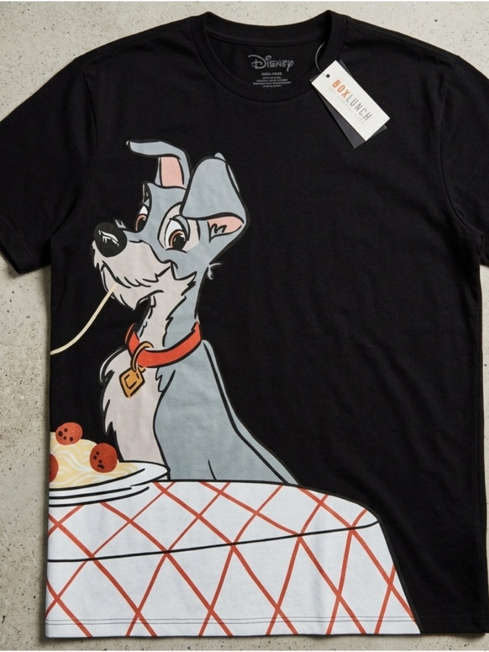 Disney Lady and the Tramp Sketch Graphic Tee